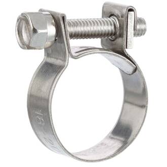 Mini hose clamp stainless steel V2A W4