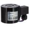 HTC PVC-U solenoid valve 24V DC, 2-way female thread