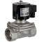 Stainless steel solenoid valve 220V AC internal thread