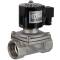 Stainless steel solenoid valve 24V DC female thread
