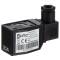 Stainless steel solenoid valve 24V DC female thread