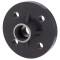 PVC-U Festflansch mit Bundbuchse Innengewinde V2A Ring 1"